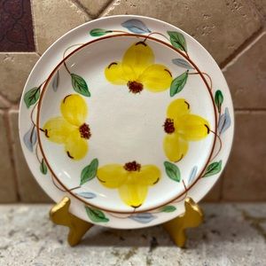 Antique Blue Ridge Decorative Plate